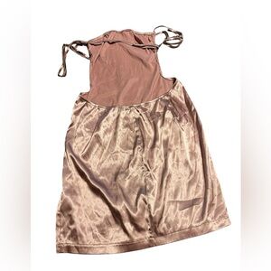 Product: Rose Gold backless Dress